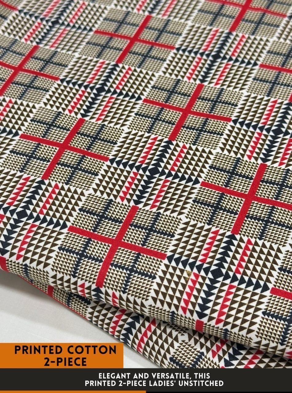 2 Piece All Over Cambric Cotton