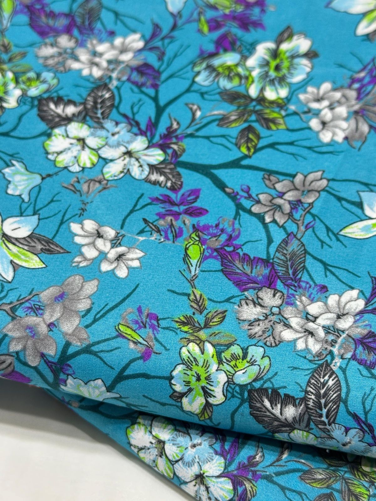 2 Piece All Over Cambric Cotton